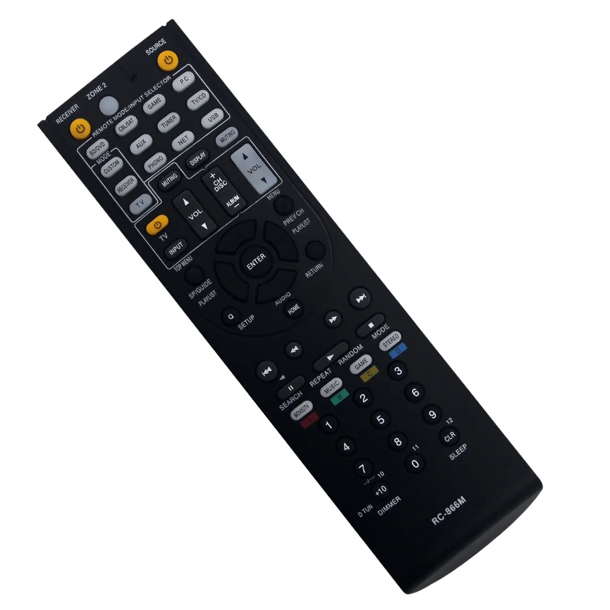 A57G-RC-707M Remote Control Replace for Onkyo Home Theater Speaker HT-R560 HT-R667 HT-S5100 HT-S6100 HTP-750X SKB-750X L