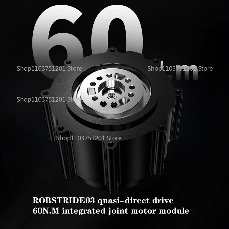 ROBSTRIDE03 quasi-direct drive 60N.M integrated joint motor module, three-in-one motor, planetary reducer, and driver (dual)