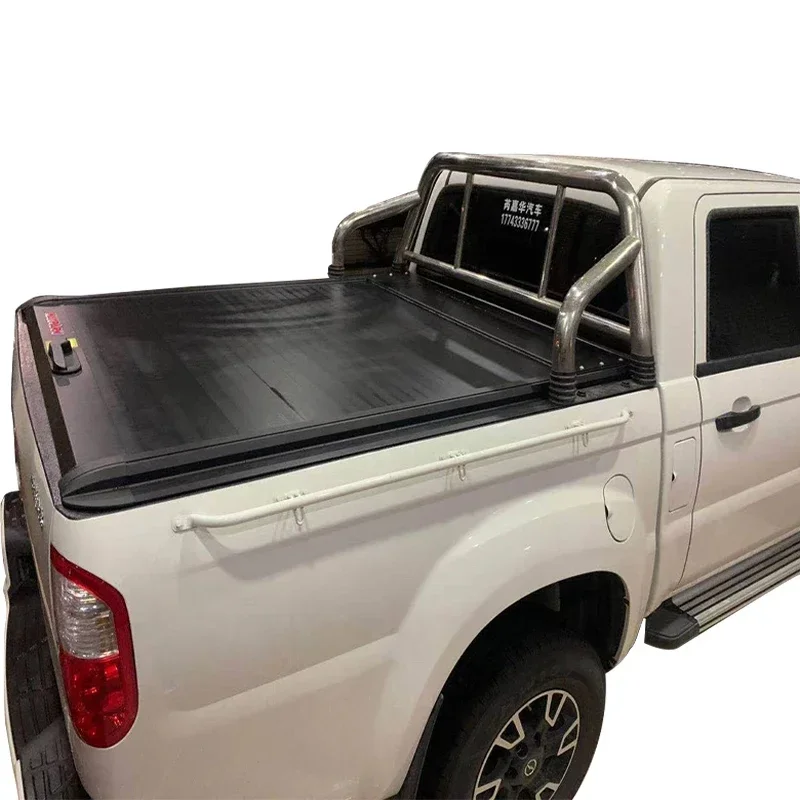 

4X4 Accessories Ute Roller Lid Shutter Aluminum Pickup Truck Bed Manual Retractable Tonneau Cover For Isuzu Dmax