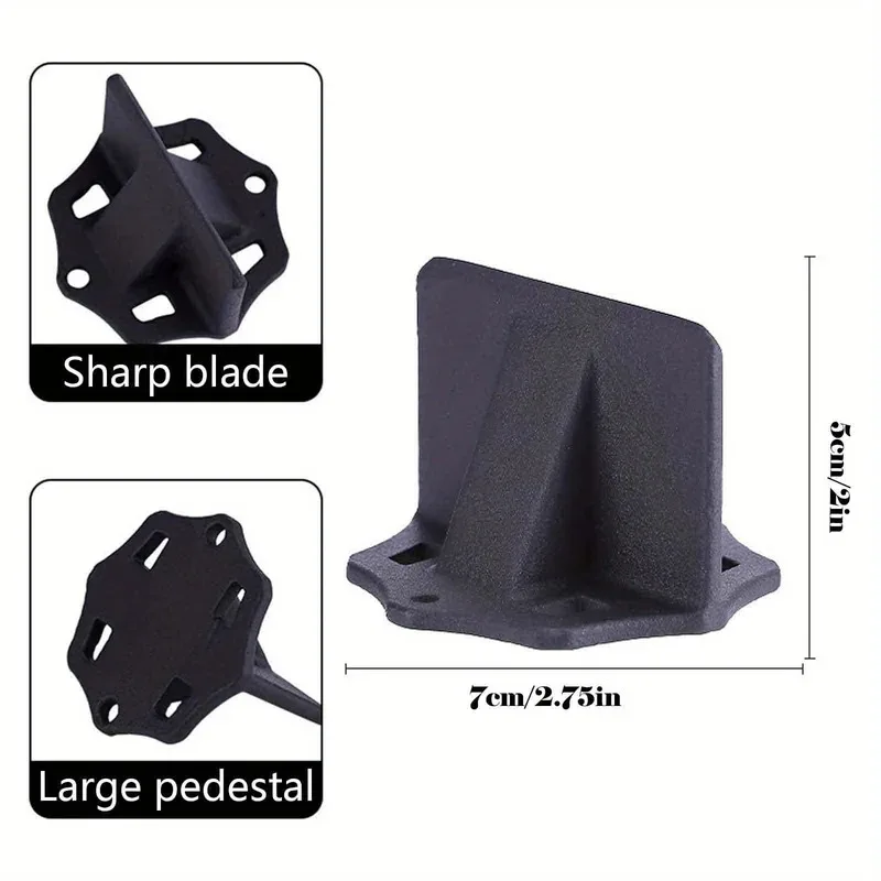 new heavy duty iron wood splitter manual wedge for easy wood splitting suitable for camping, outdoor activities and home gardens