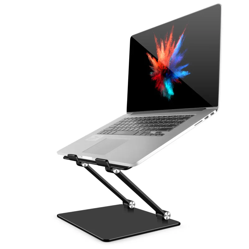 Adjustable Aluminum Alloy Laptop Stand Desktop Height Increase Heat Dissipation Foldable Multifunctional Frame