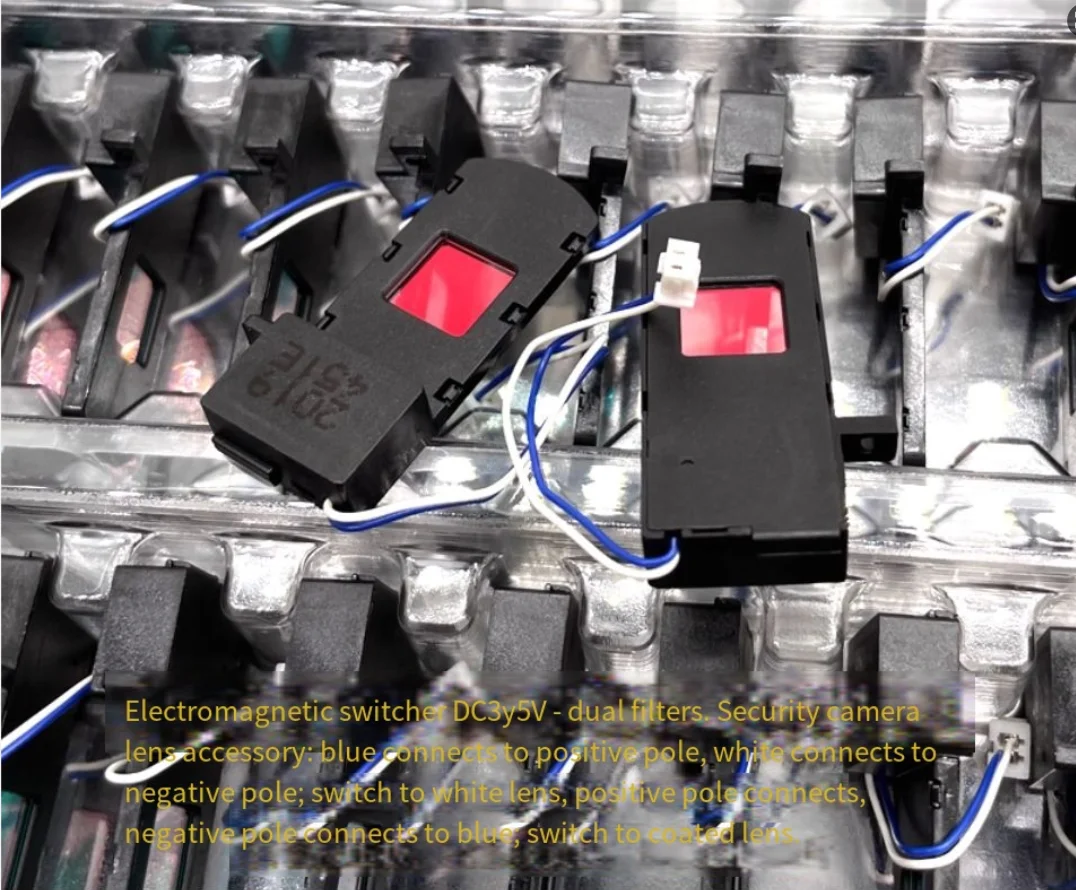 

Аксессуар для камеры безопасности: двойной фильтр IR-CUT, электромагнитный переключатель DC3V-5V, тип ящика, совершенно новый на складе