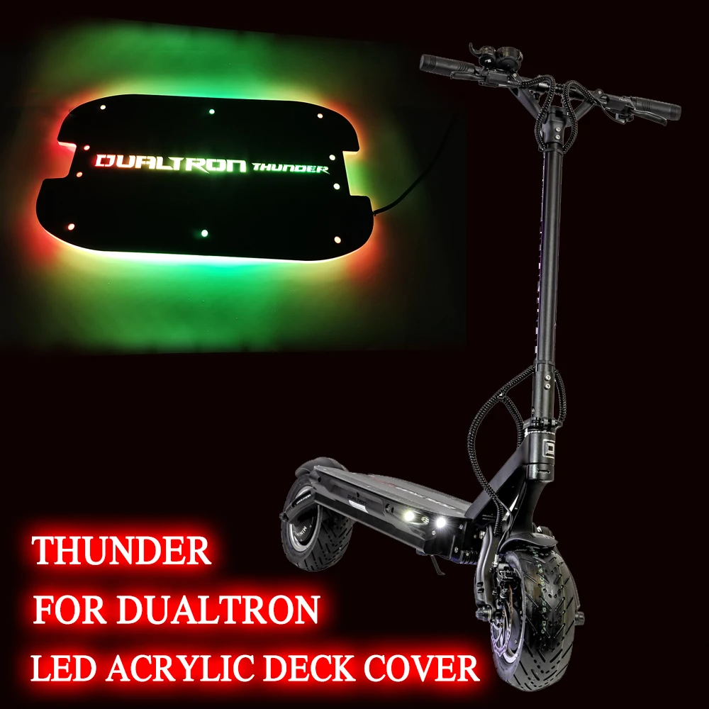 Illuminated Pedals 3D LED Deck Cover Suitable For Dualtron Thunder Thunder2 Thunder3 For MINIMOTORS Electric Scooter Accessories