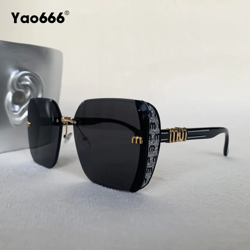 

2024 New Fashion Square Sunglasses Men Women Shield Goggle Gradients Lens Frame Luxury Brand Designer Sun Glasses UV400