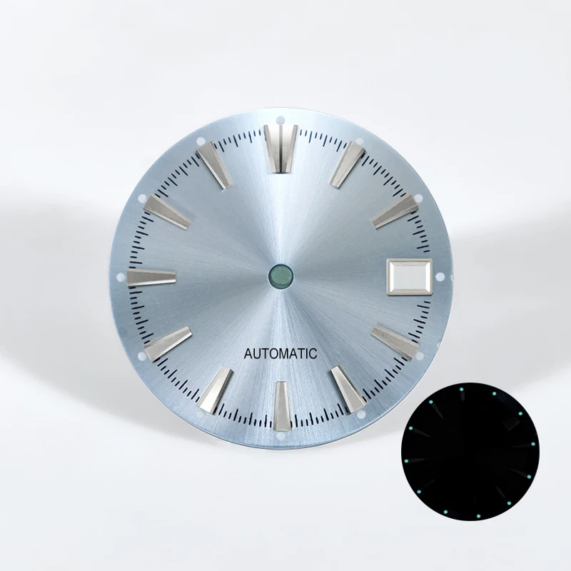 

новый индекс Elegance Fashion Style Циферблат даты Sunburst 28,5 мм NH35