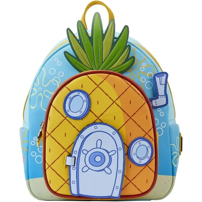 Loungefly Spongebobs Squarepants Pineapple House Mini Backpack for Women Confidential Bags