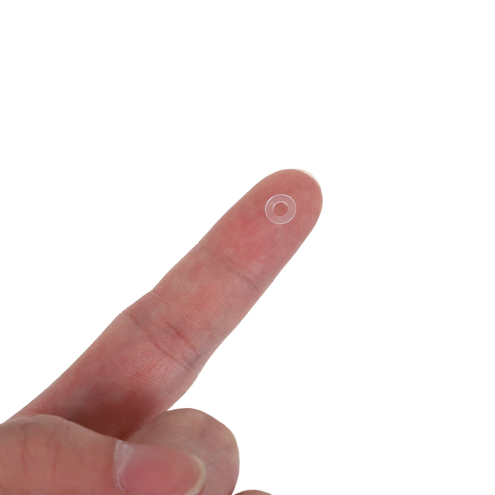 

2000Pcs Transparent Plastic Round Washers Flat Clear Spacers for Shower Door Handle Screws Gaskets Replacement Parts