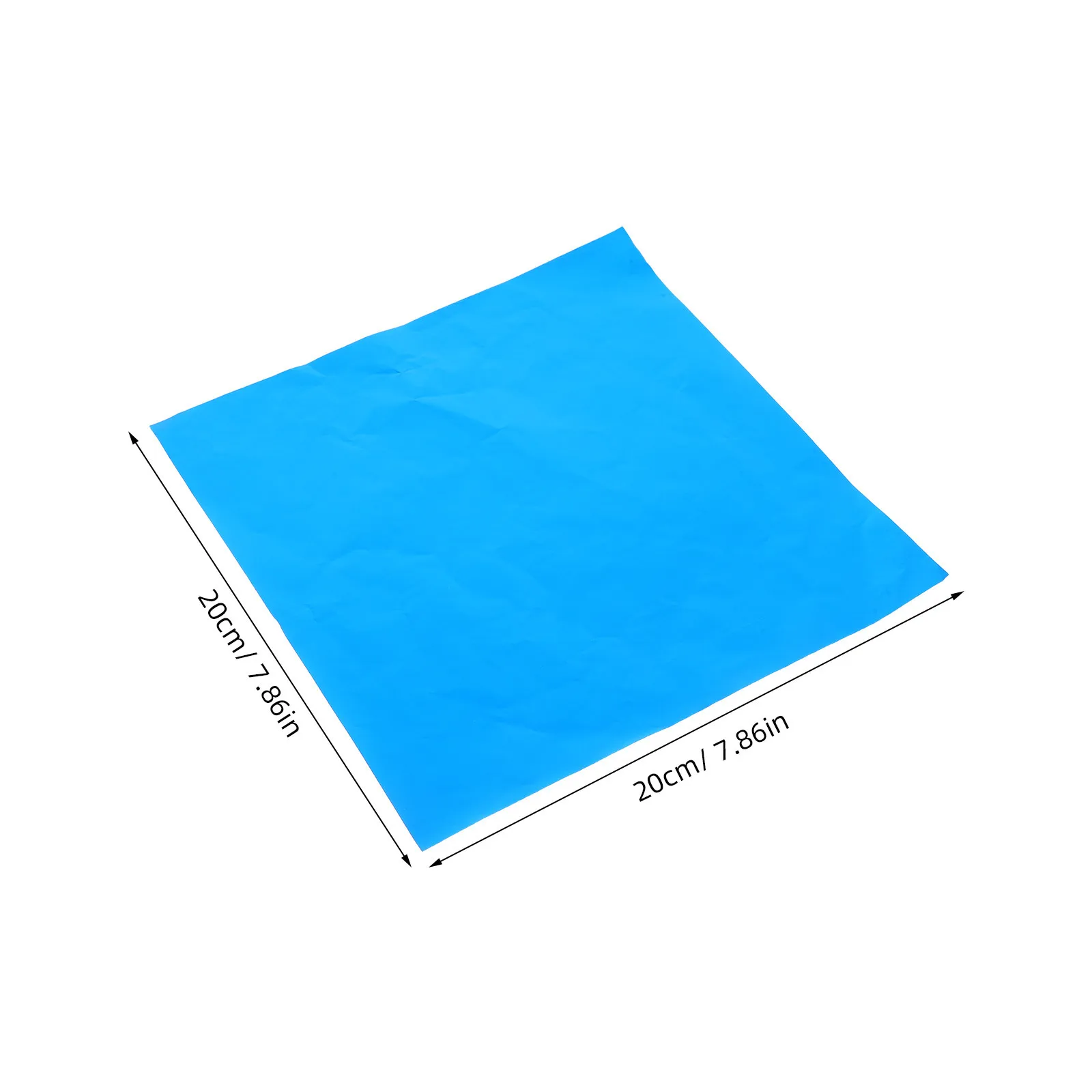 100Pcs Bbq Tin Foil Food Packaging Safe Grilled Meat Odor Isolation Home Kitchen Use Aluminum Foil Candy Wrapper