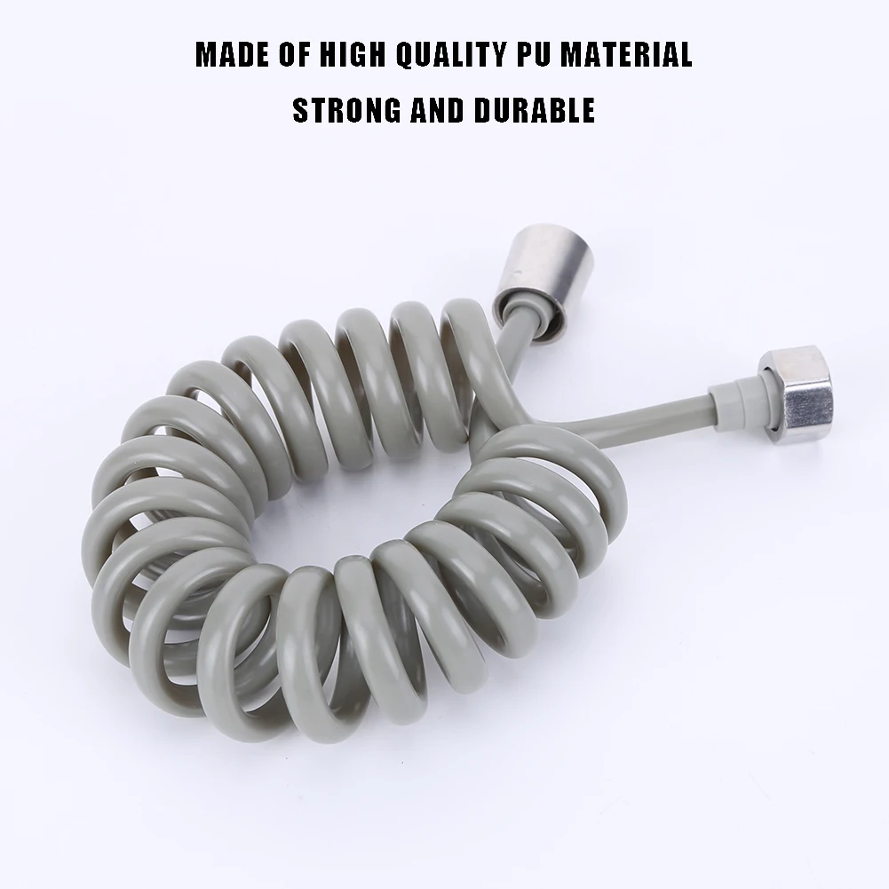 2/3/4 Meters Telephone Line Shower Hose Flexible Connect Pipe Anti-wrap Soft Hose Tube for Bathroom Water Toilet Bidet Sprayer
