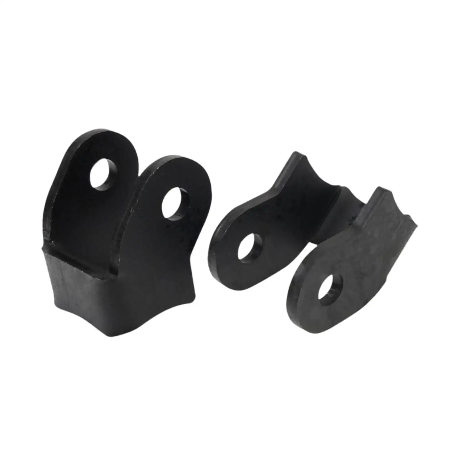 2 قطعة قوس الصدمات المنحني يناسب 3 بوصة المحور لحام جبل ملحق الثقيلة للمقطورات الأسود استبدال أجزاء