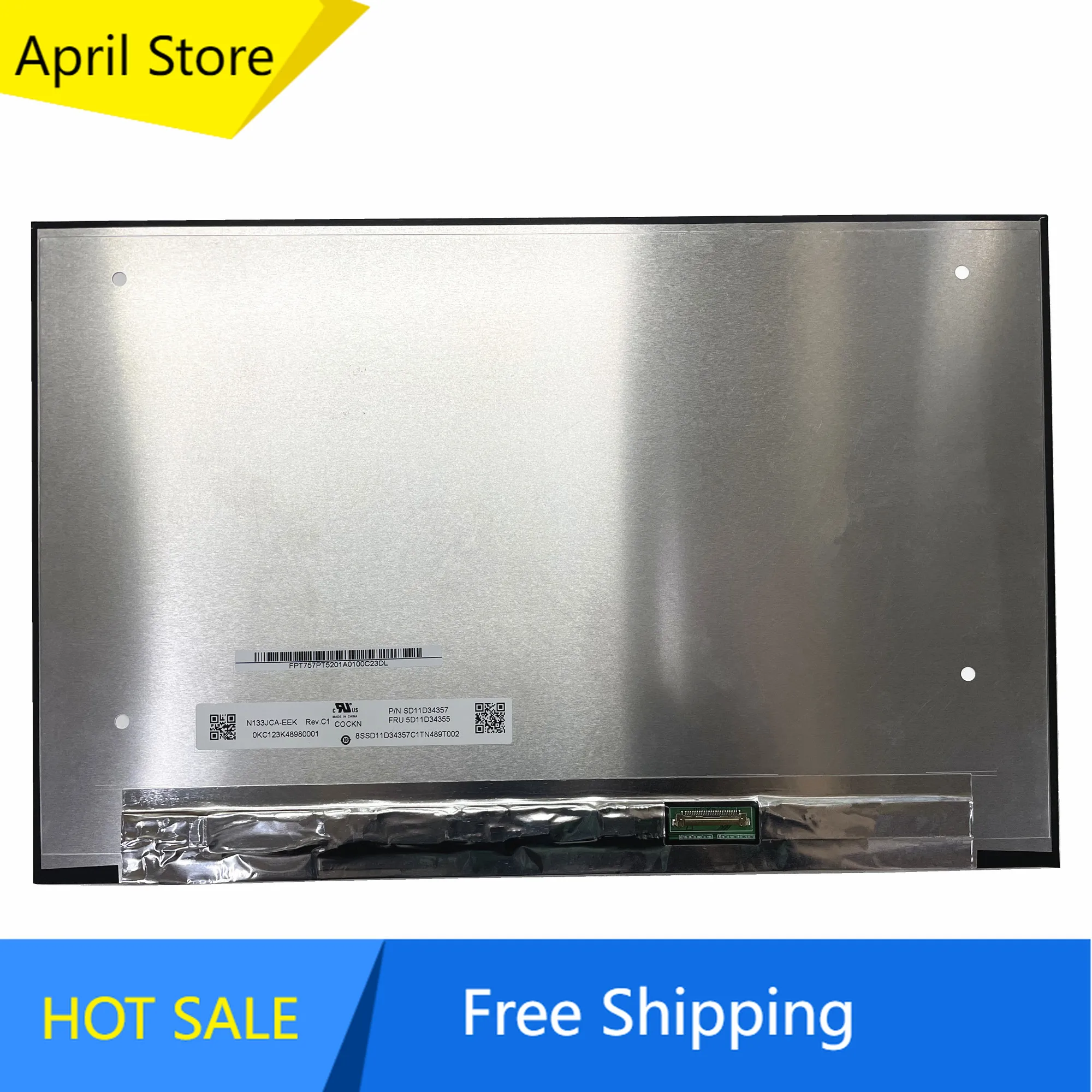 N133JCA-EEK 13.3'' Laptop LCD Screen Display Panel Matrix 1920*1200 EDP 30 Pins