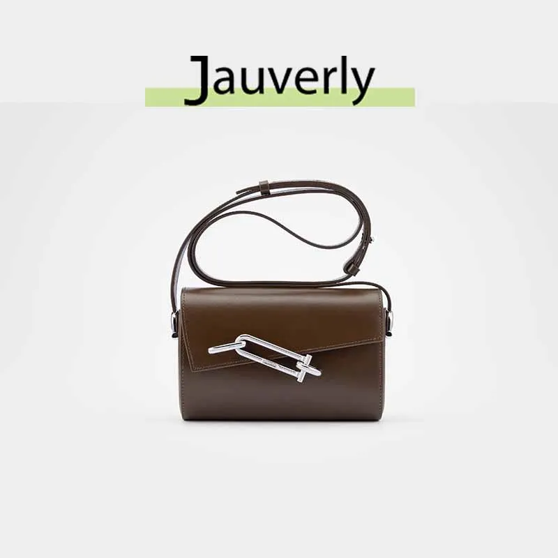 2025 Brand Designer Retro Fashion Interlocking Series Bag Lock Box High-end Ladies Commuter One-shoulder Underarm Bag