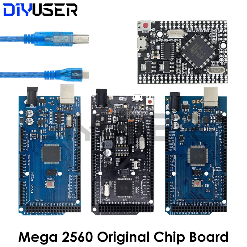 MEGA2560 MEGA 2560 R3 (ATmega2560-16AU CH340G) AVR USB board Development board MEGA2560 for arduino