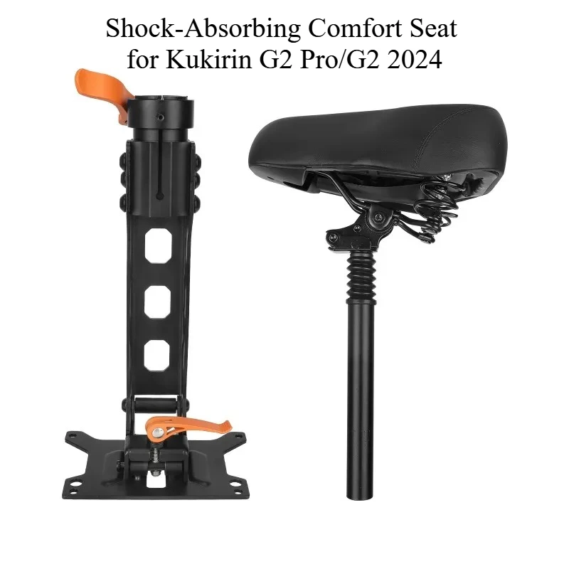 

Shock-Absorbing Comfort Seat with Quick-Release, for Kukirin G2 Pro/G2 2024 Electric Scooter, Universal Replacement