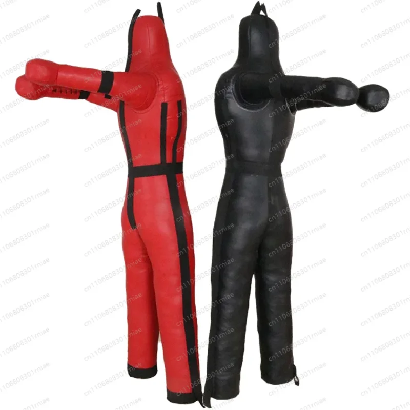 Heavy-Duty MMA Fighting Wrestling Training Dummy Two-Legged PU Hollow Design with Custom Logo Leather Sole for Fire Drill