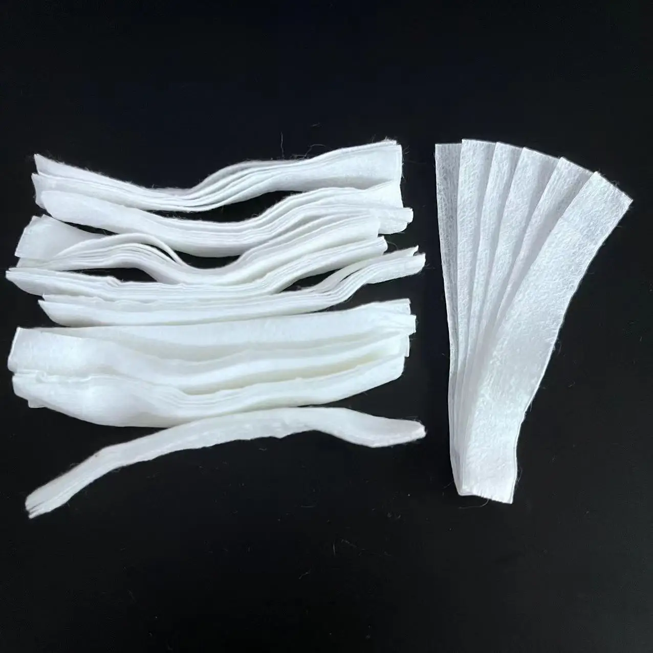 1200pcs-50pcs L70mm Width 7.5/8.8/10mm Cotton Mesh 4/6 layers PREMIUM Oil Absorbing Interior Mouldings Cotton Gasket Fabric