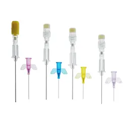 5/10/20/50PCS Animals I.V.Cannula With Heparin Cap And Wing Pet Dog Cat Intravenous Injection Catheters 20G-26G Veterinary Tools