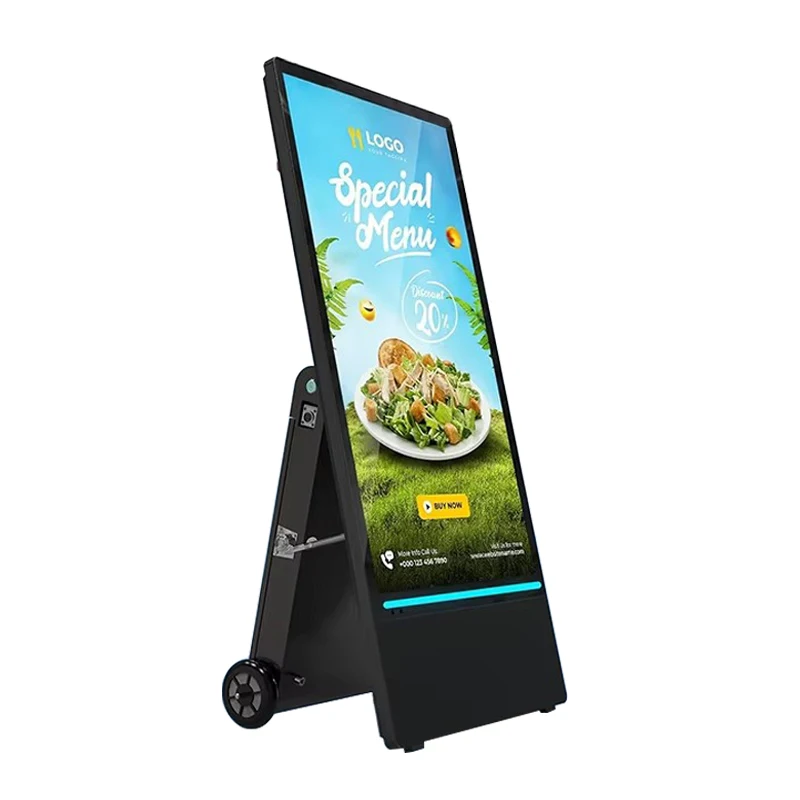 

Interactive Digital Signage Outdoor Floor Stand Android Video Player LCD Advertising Screen OEM SDK Kiosk Shopping Mall Retail
