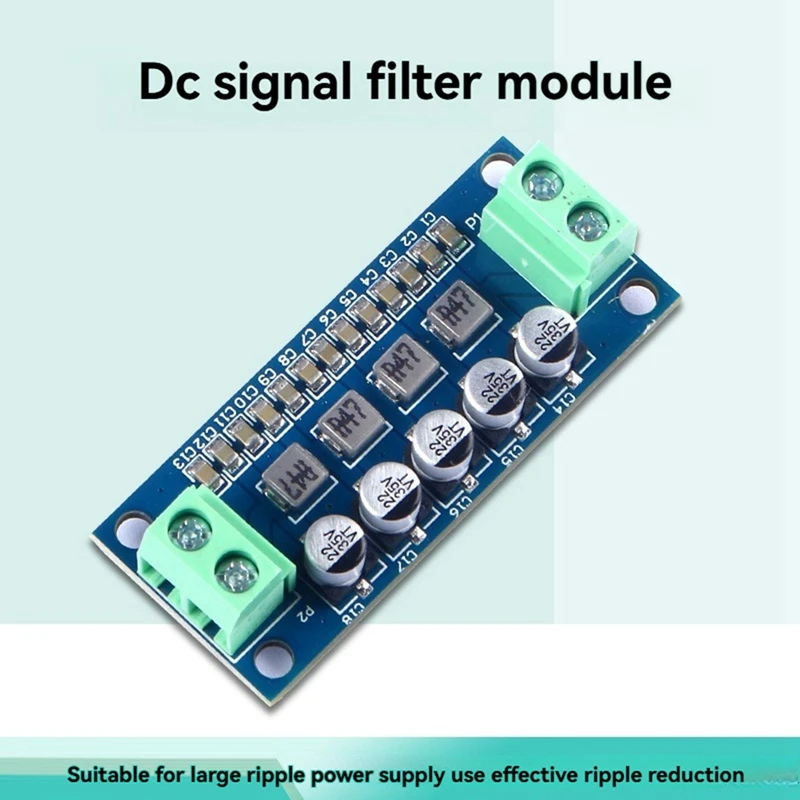 Filtre de signal DC Power Pound, passe-bas, ondulation d'alimentation SAP, 35V