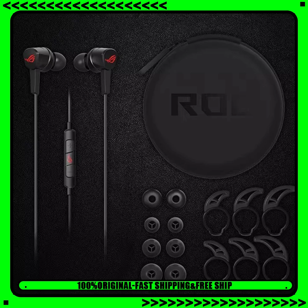 

Беспроводные наушники ROG CETRA с активным шумоподавлением (ANC), внутриканальные, со съемным кабелем, для ПК (CS:GO)