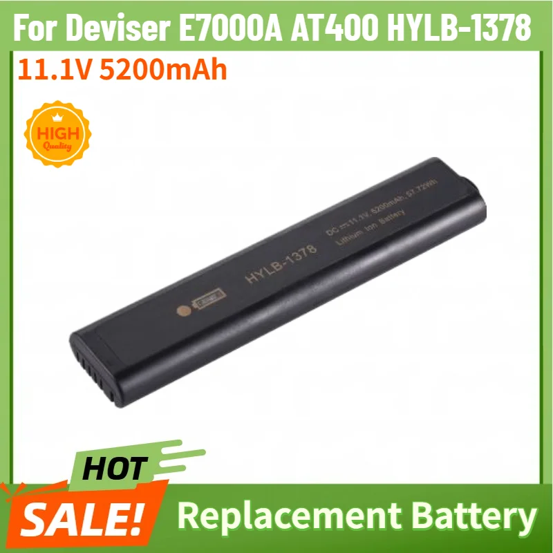 11.1V 5200mAh Battery for Deviser E7000A AT400 HYLB-1378 Brand New High Quality Replacement Battery