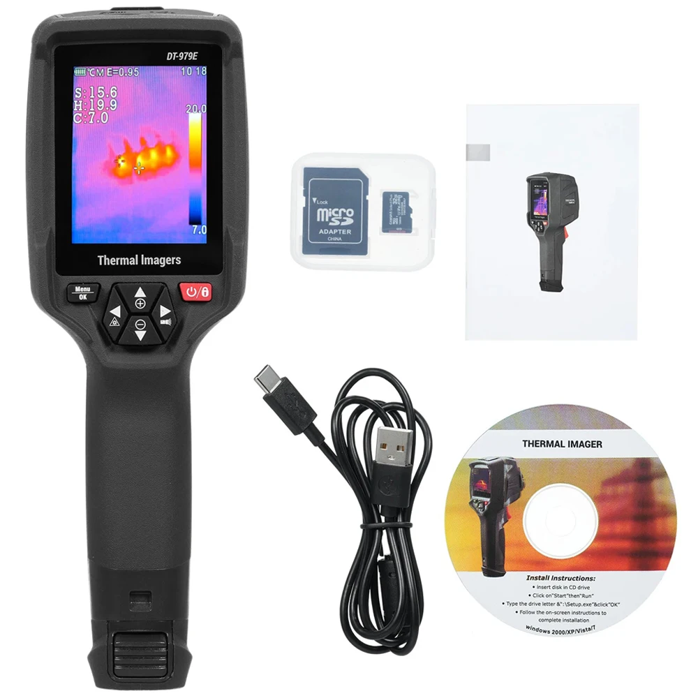 CEM DT-979E Industrial Thermal Imagers (-20°C-400°C,120x90) Thermal Imaging Camera