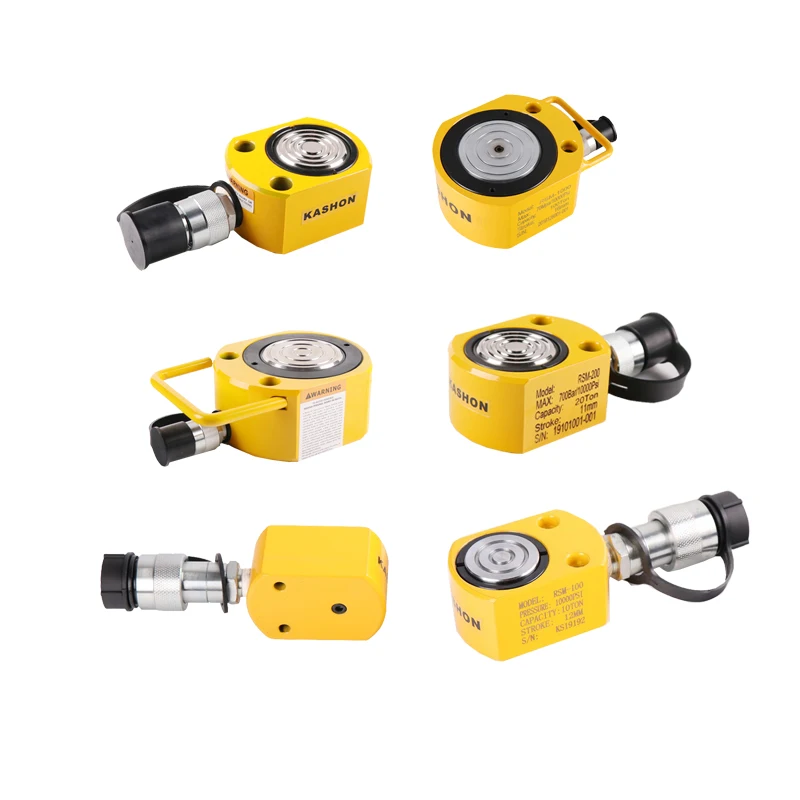 독특한 저상 미니 유압 실린더 5-150톤 고강도 단동 공장도 가격 잭