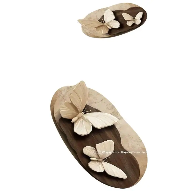 Irregular Shaped Wood Grain Bath Mat Quick Dry Absorbent Non Slip Backing Fit For Bathroom Shower Toilet Home Decor