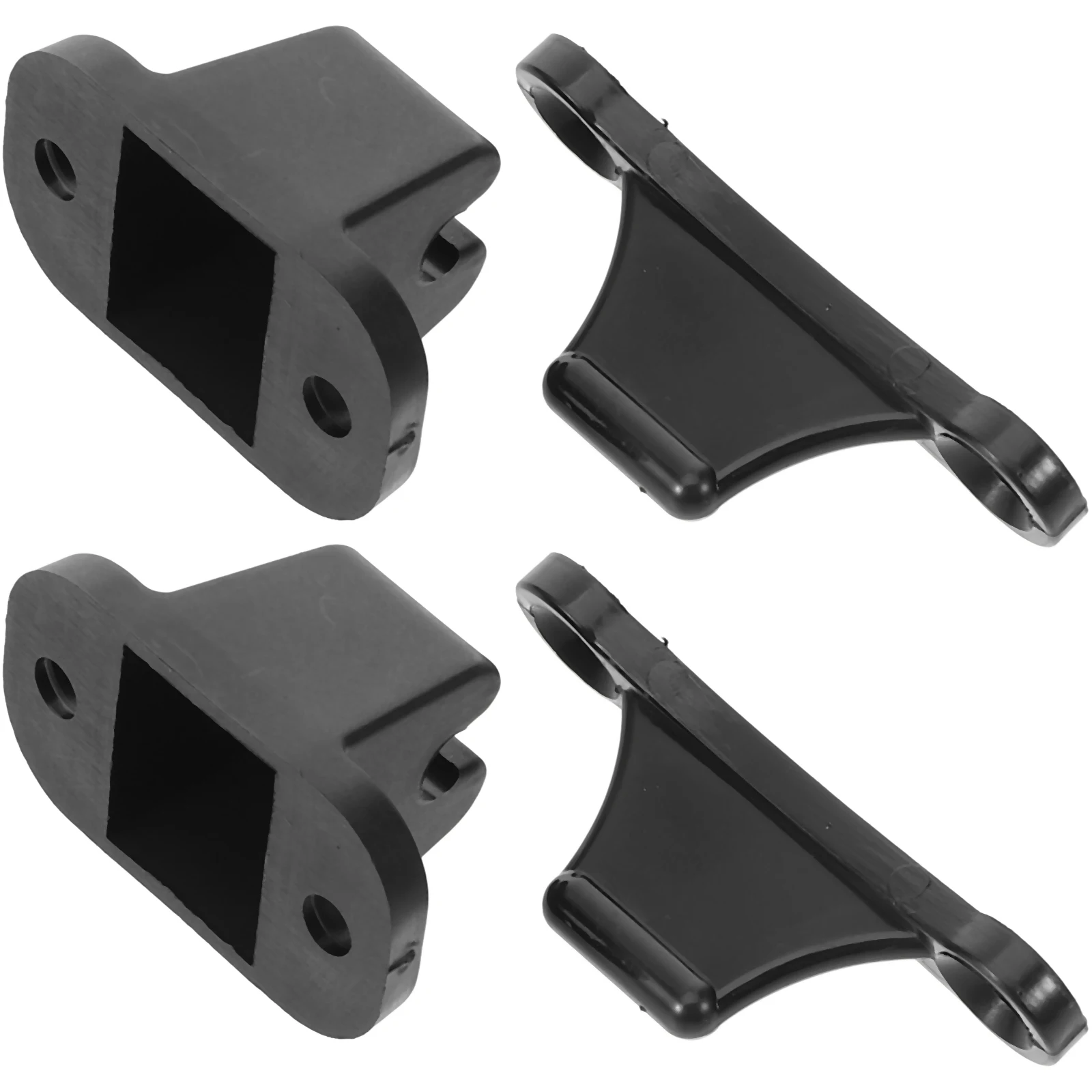 

Black RV Holder T shaped Fixing Kit Nylon Enclosed Trailer Latch Strong Fixing Door Hold Hook Accessories