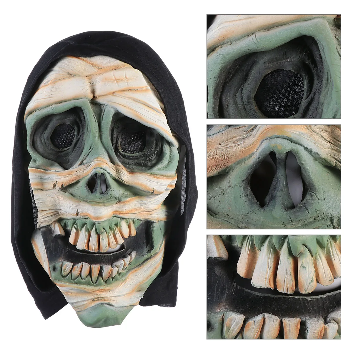 

Halloween Costumes Mask Scary Full Face Masks Decorate Decoration for Party Horror