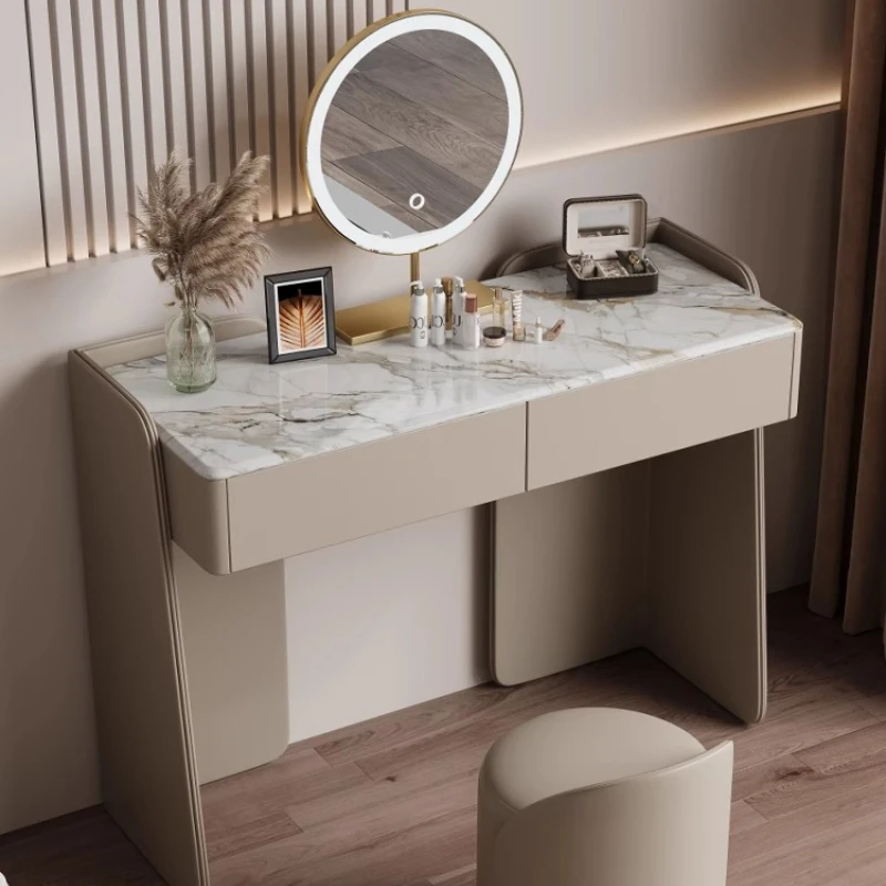 

Luxury Classic Vanity Table Simple Modern Bedroom Makeup Vanity Table Storage Nordic Coiffeuse De Chambre Home Furniture