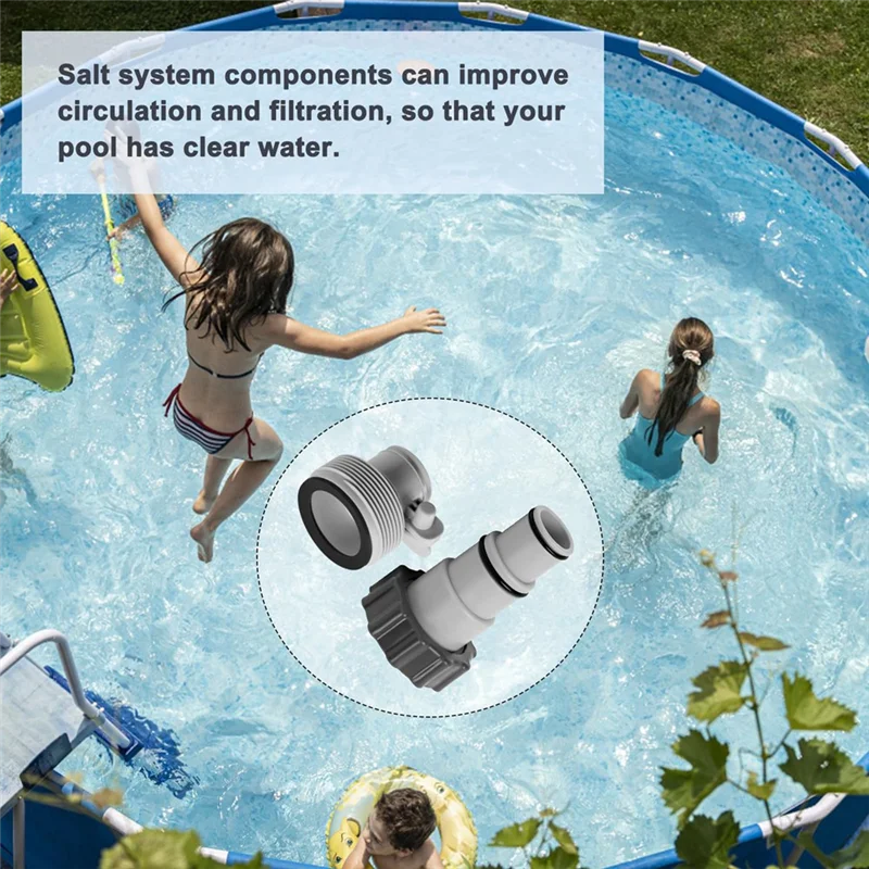 

A96K-Адаптер для шланга для бассейна, адаптер A для бассейна, переходник для шланга для бассейна, набор адаптеров для шланга для бассейна, переходник для шланга для насосов, для шланга для бассейна