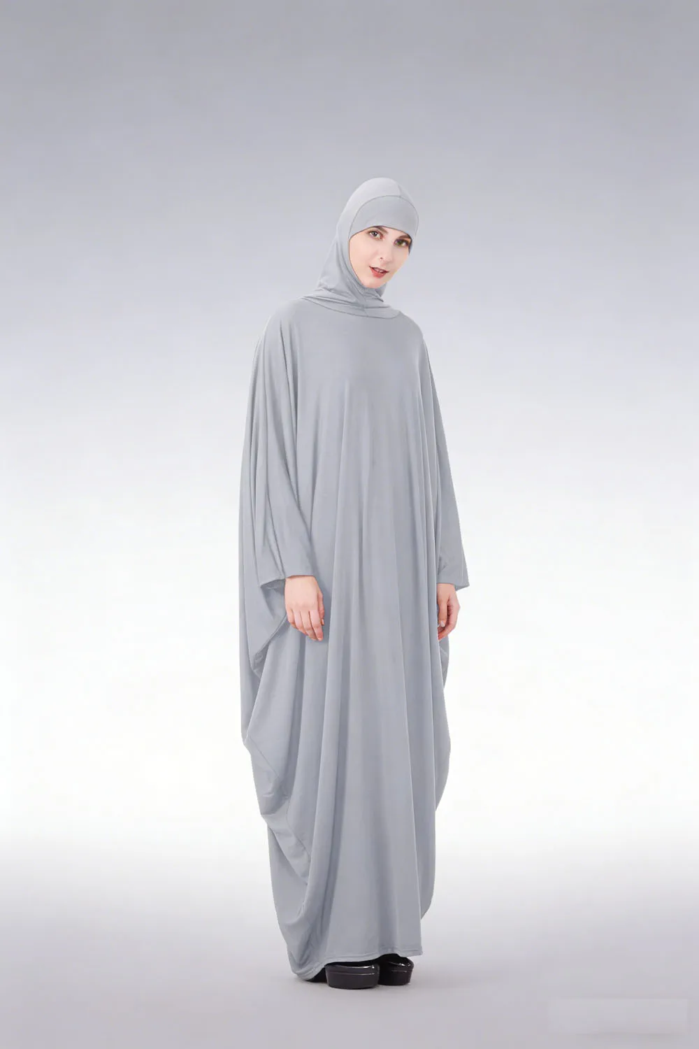 

Рамадан Ид мусульманская женская молитвенная одежда платье хиджаб свободные платья арабский кафтан халат с рукавами «летучая мышь» макси платье одежда поклонения услуги