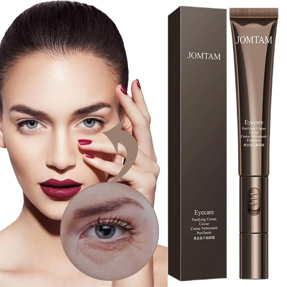 Eye Caviar Purifying Cream Collagen Peptide Nourishing Eye Cream Moisturizing For Dark Circles,Eye Bags,Puffiness Bag Under Eye