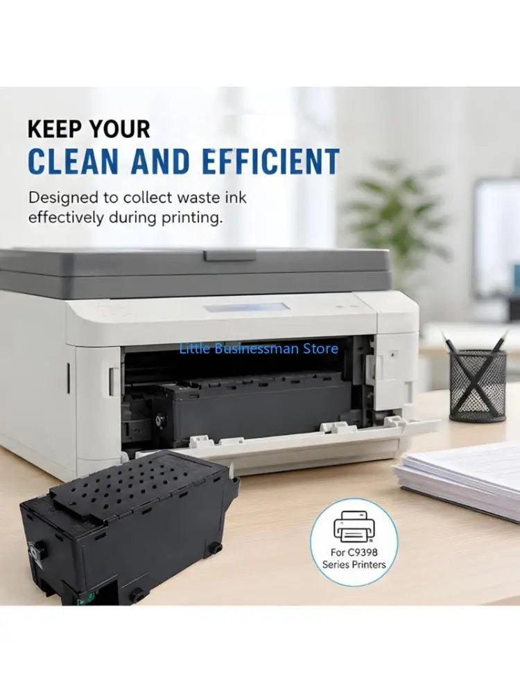 Maintenance Unit Replacement for Printer Waste Fluid Collection, Top Cover Housing, Single Unit for Routine Home Office Printer