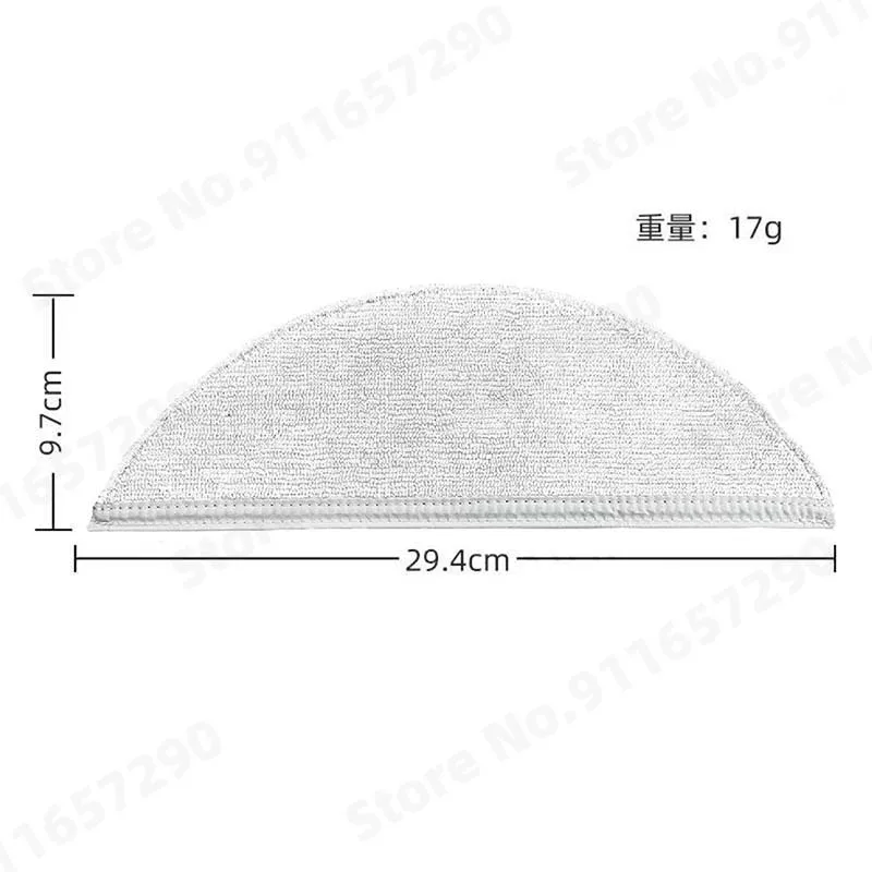 Main Brush HEPA Filter Side Brush Dust Bag Mop Cloth Parts For XiaoMi Mijia Lydsto R1 R1A S1 Robot Vacuum Cleaner Accessories