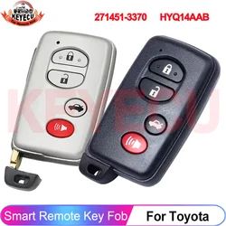 KEYECU Keyless Go HYQ14AAB 271451-3370 For Toyota Avalon Camry Corolla 2007 2008 2009 2010 2011 2012 Car Key Remote 314.3MHz
