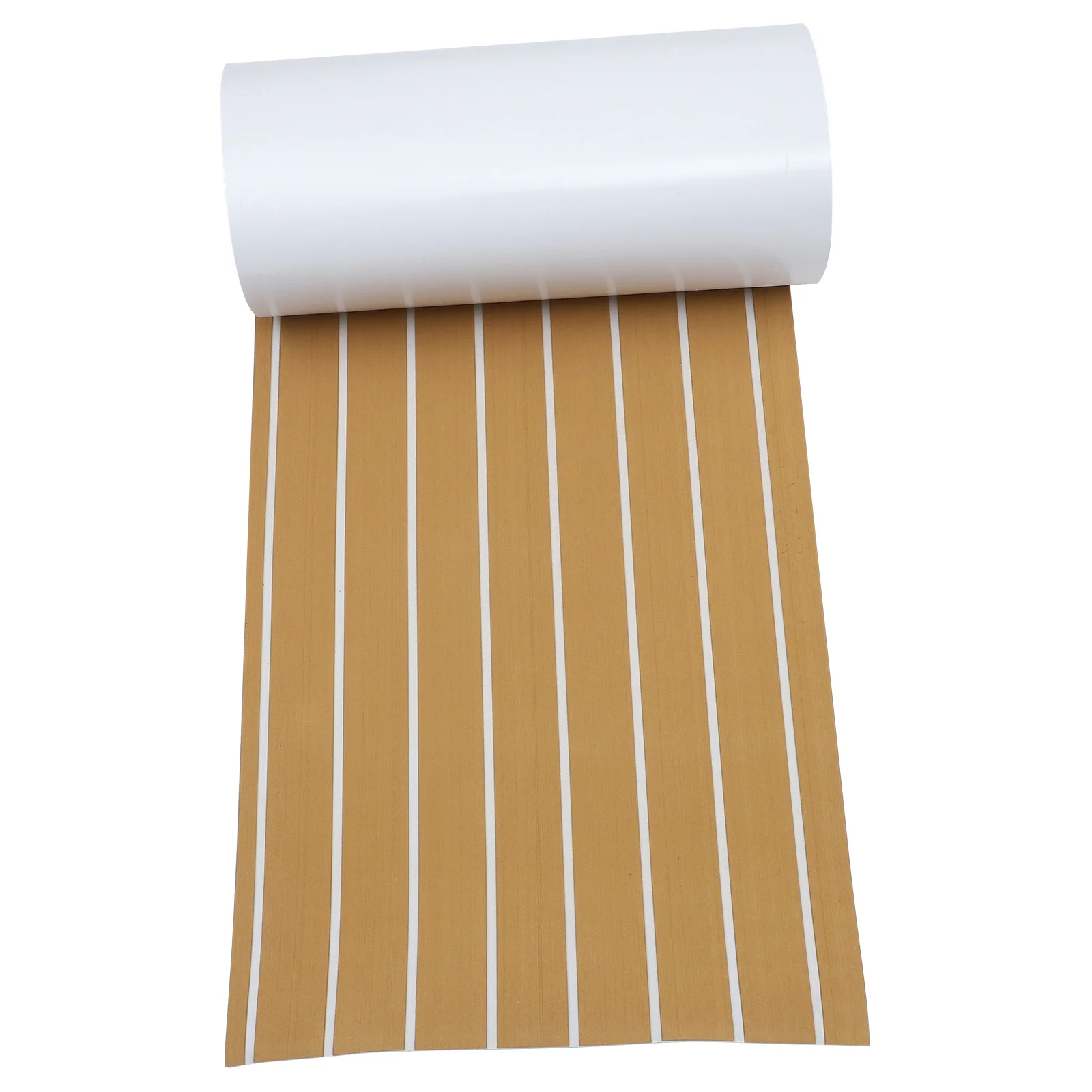 

1 Roll Self-Adhesive Eva Decking Sheet Uv Resistant Heatproof Boat Floor Mat for Marine Non-Slip Application Yacht Flooring Mat