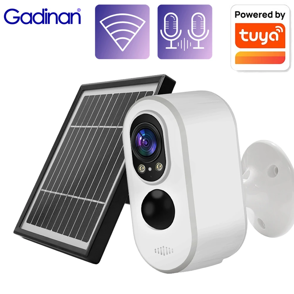 

Solar Low Power Smart Camera 3MP HD Outdoor Solar Panels Security Protect PIR Human Dection Color Night Vision +IR Two Way Audio