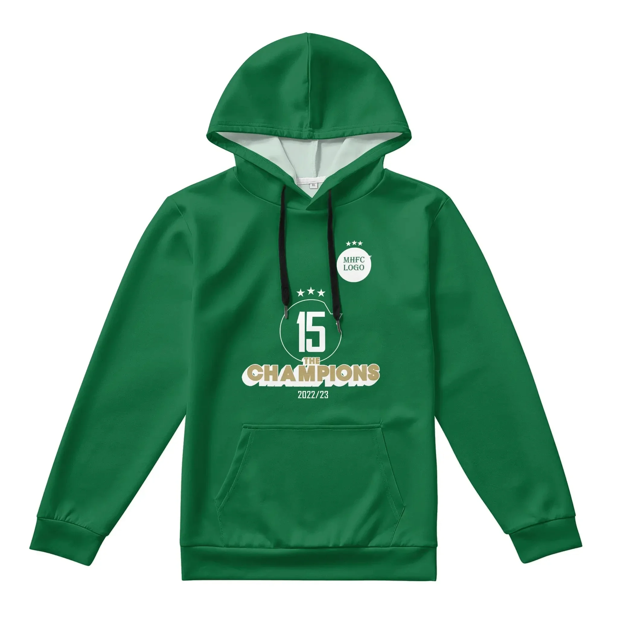 بلوفر Maccabi MHFC Haifa للأطفال بغطاء للرأس كاجوال بقلنسوة للشباب، ملابس رياضية بغطاء للرأس