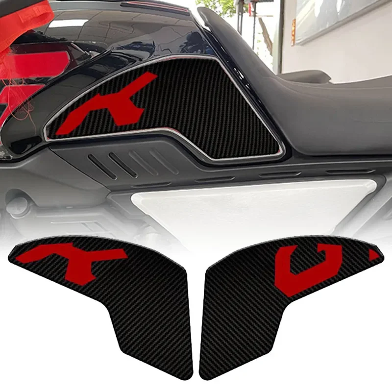 ZT350-GK Motorcycle Anti Slip Fuel Oil Tank Pad Side Knee Grip Decal Protector Sticker Pads For Zontes GK350 GK 350 ZT 350 GK