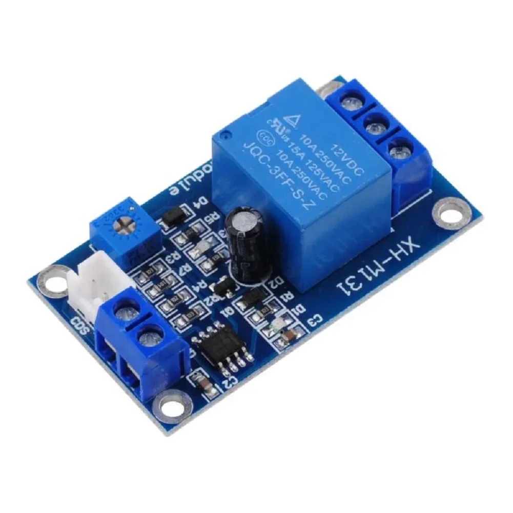 5PCS XH-M131 DC 5V 12V 24V 10A Light Control Switch Photoresistor Relay Module Detection Sensor Brightness Automatic Control