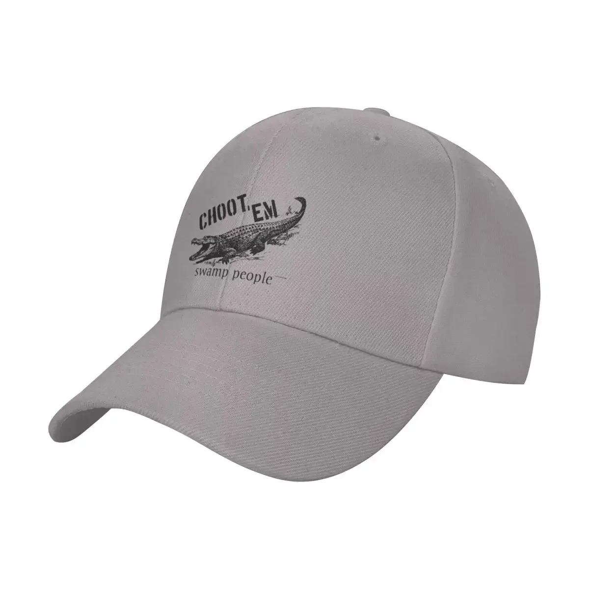 choot'em swamp people design Cap baseball cap Military cap man Ball hat for men Women's