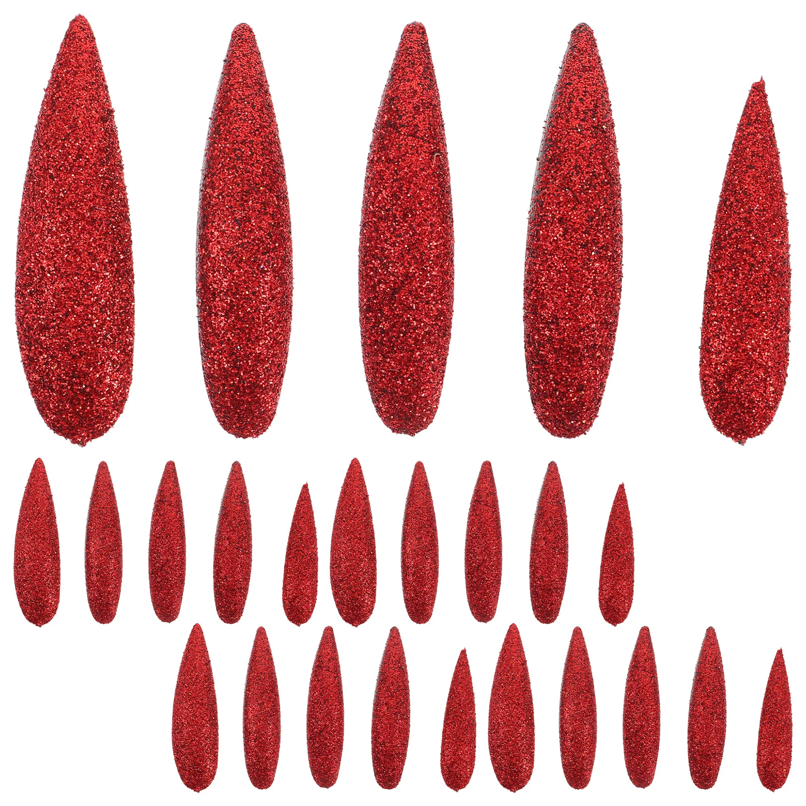 40 pièces presse sur couverture paillettes faux ongles Application rapide réutilisable pour fête de vacances femmes filles ongles artificiels