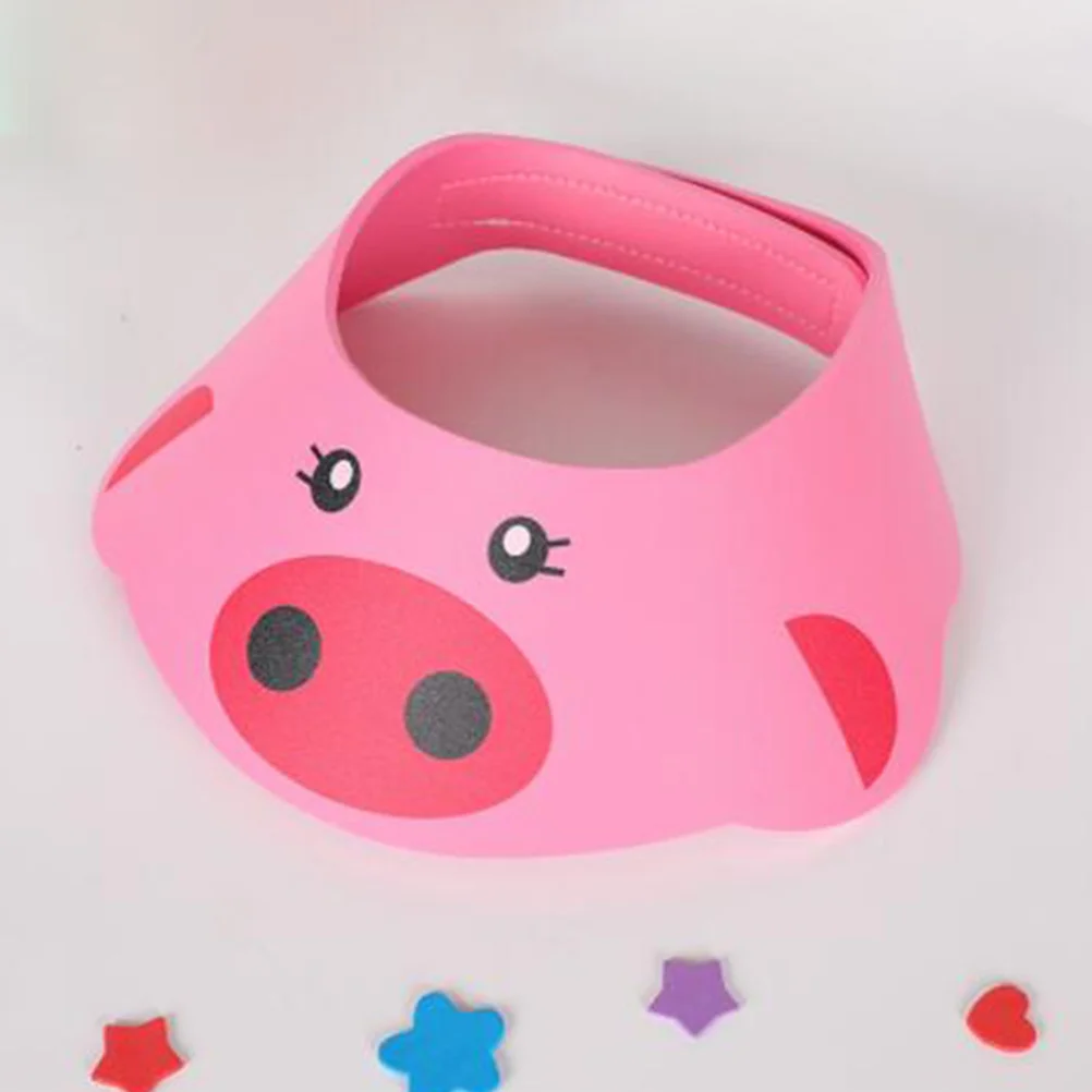 

2 Pcs Shampoo Cap Toddler Hair Washing Visor for Shower Infant Product Caps Tub Newborn
