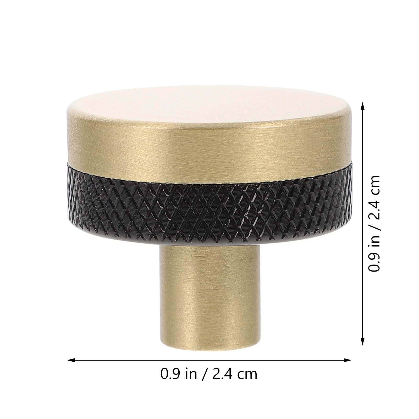 

Door Knob Brass Aluminum Alloy Round Shape Single Hole for Cupboards Wardrobes Drawer Handles Furniture Knobs Door Knob