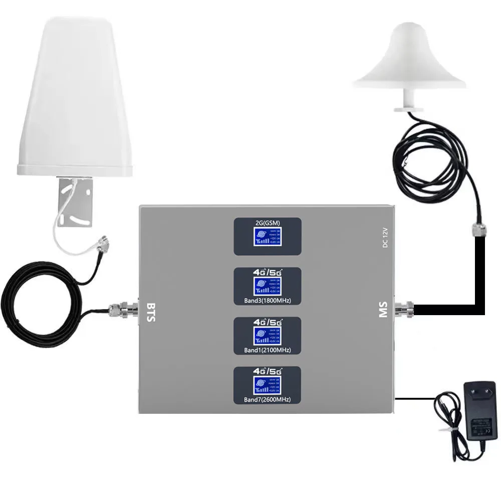 3G 5G LTE Cell Phone Amplifier Repeater  Enhanced Cellular Signal Coverage Mobile Signal Booster Cell Phone Signal Booster