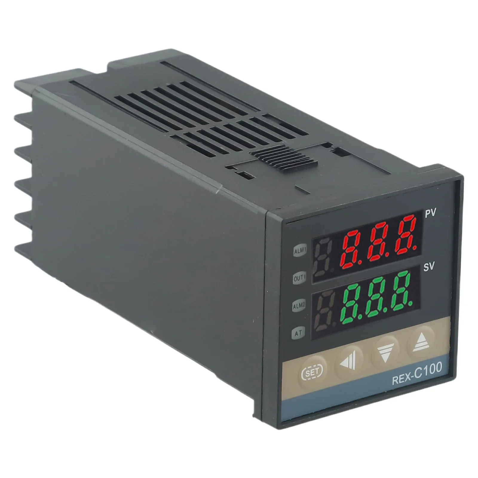 REX-C100 Intelligent Temperature Controller SSR 40DA K Thermocouple Heat Sink Kit Digital Thermostat Output