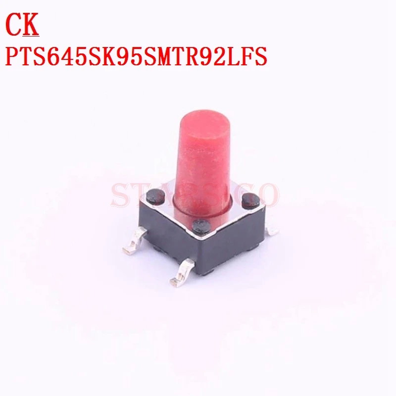 10PCS/100PCS PTS645SK95SMTR92LFS PTS645SL13SMTR92LFS Elemento Interruttore