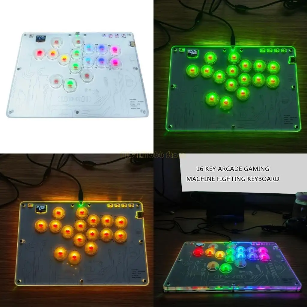 

F62C Game Controller Joystick Arcade для замены клавиатуры ПК.